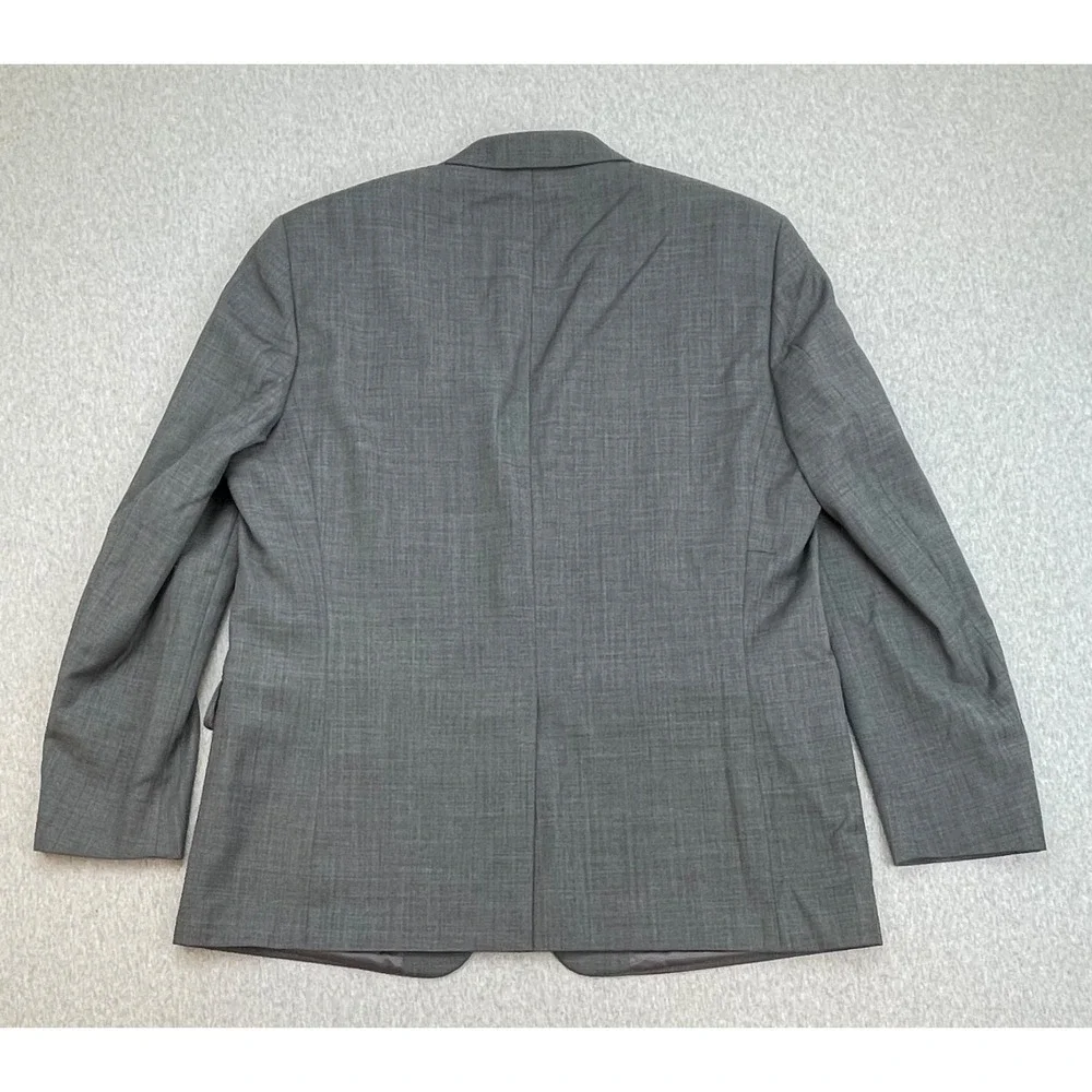 Lauren Ralph Lauren Suit Mens 46L Hopsack Wool Blend Pants 38x29 - 2 Pcs